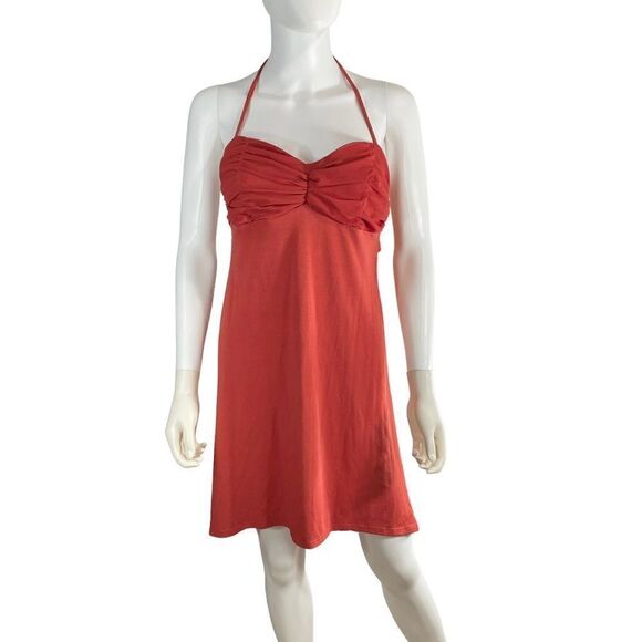 Charlotte Russe Sleevless Mini Dress Summer Orange Small - Picture 1 of 7